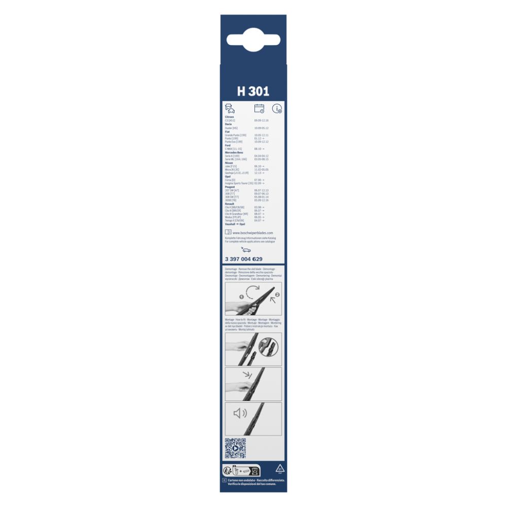 Bosch H301 tagumine kojamees, 30 cm