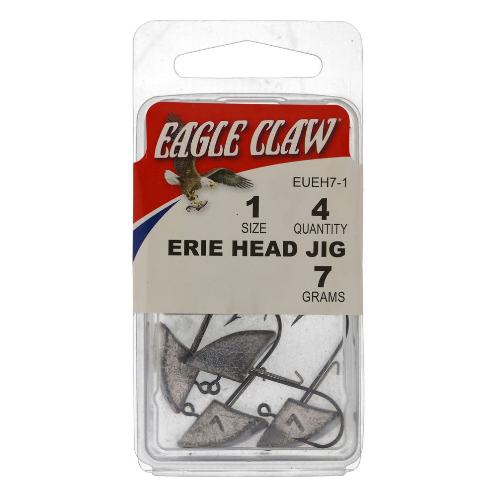 Eagle Claw Erie jiggskalle 4 st