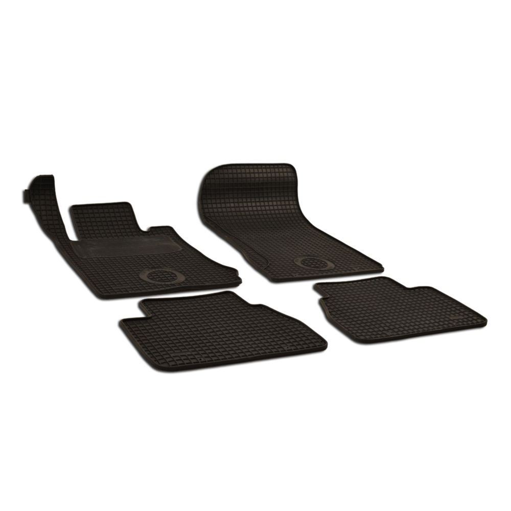 Gummimattsats Mercedes–Benz E-serie W211 2002–2008 svart