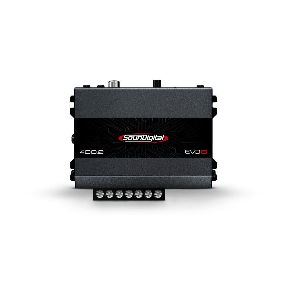 SounDigital 400.2 EVO 6 - 4 Ohm 2-kanaliline võimendi