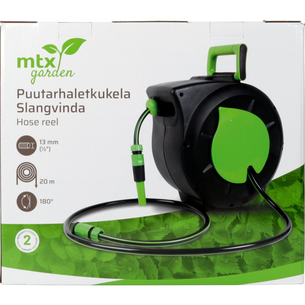 MTX Garden slangvinda för vägg 20 m