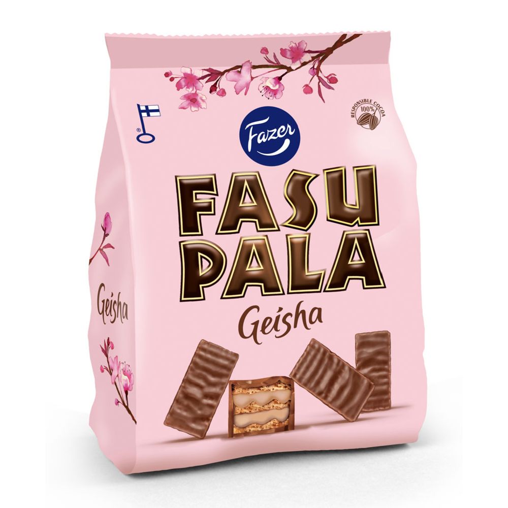 Fazer Fasupala Geisha vohvelikeksi 175 g