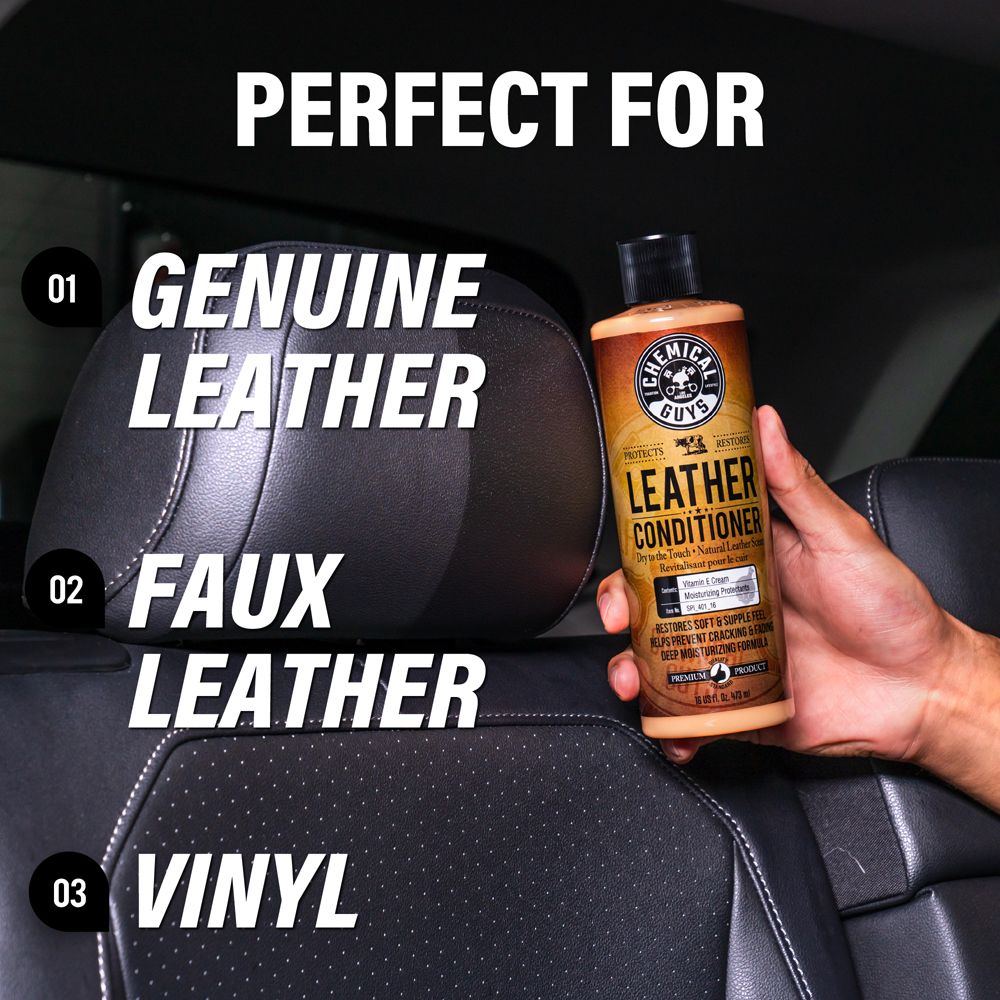 Chemical Guys Leather Conditioner nahanhoitoaine 473 ml