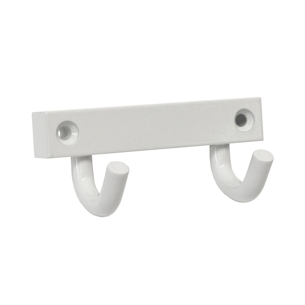 Pisla Onni rätikurest 2 konksuga valge