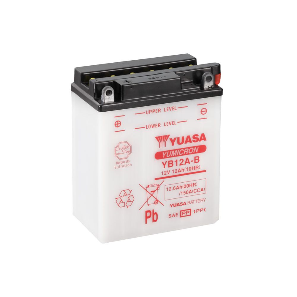 Yuasa MP-akku 12V 12Ah "YB12A-B"