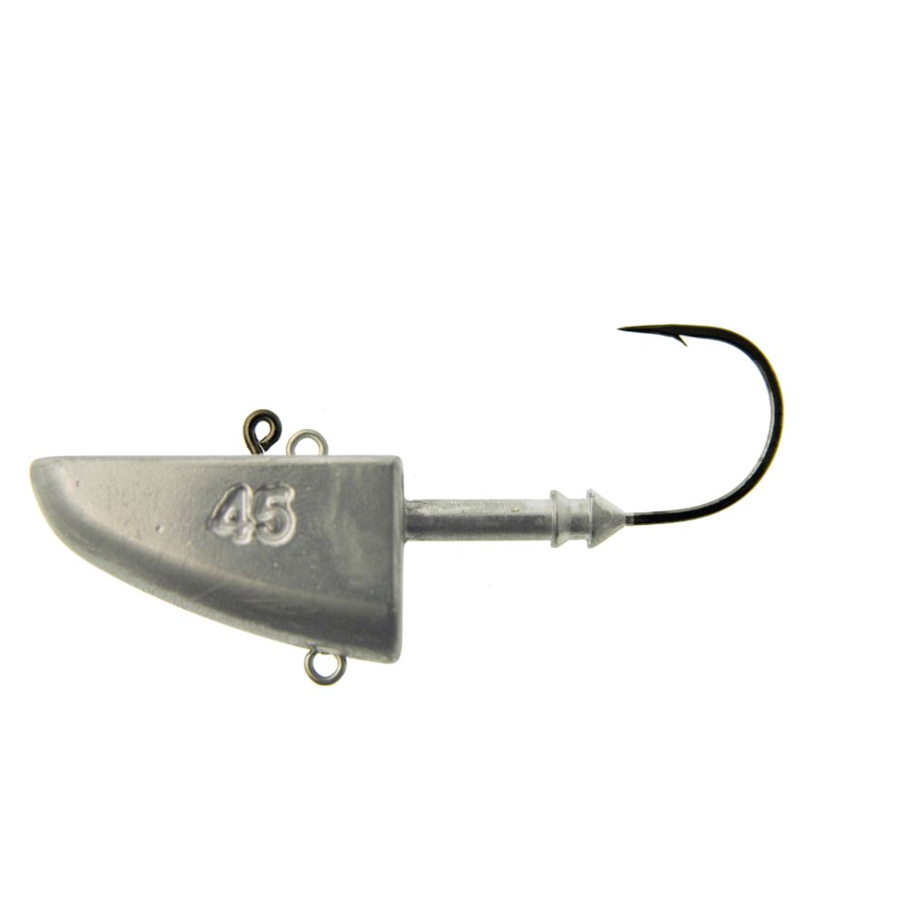 K.P Mustad Fish head Vertical jigipää 45g 6/0 2kpl