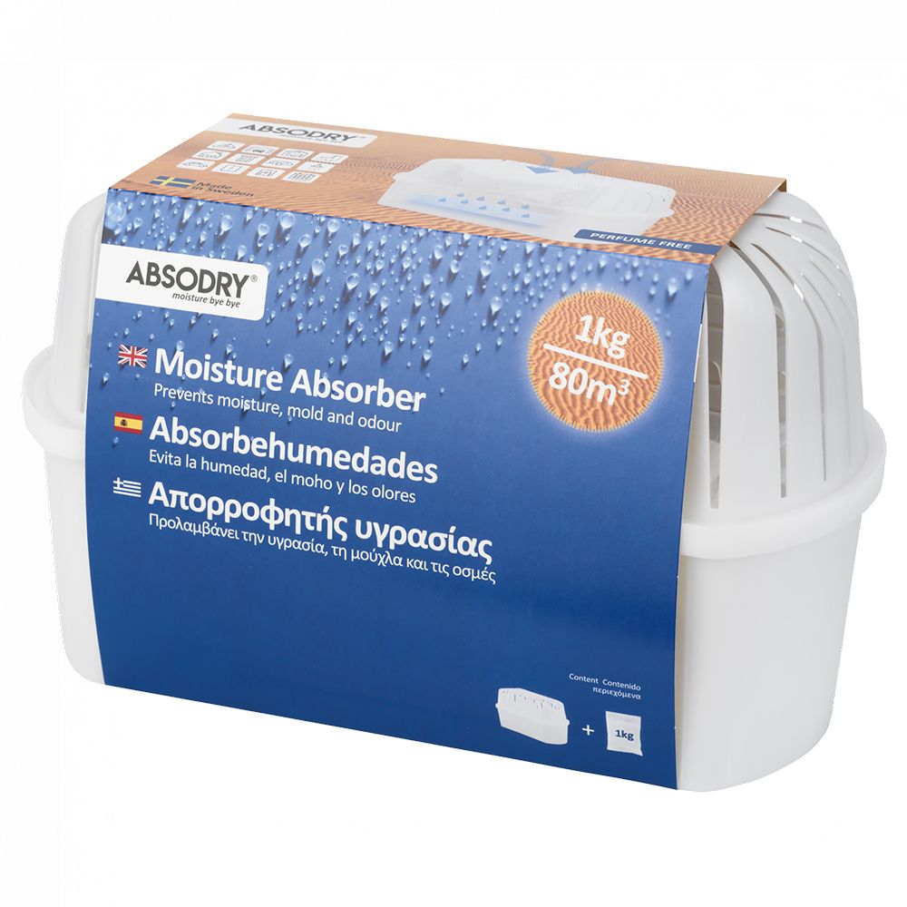 Absodry Big fuktslukare Big 900 g / 70 m³