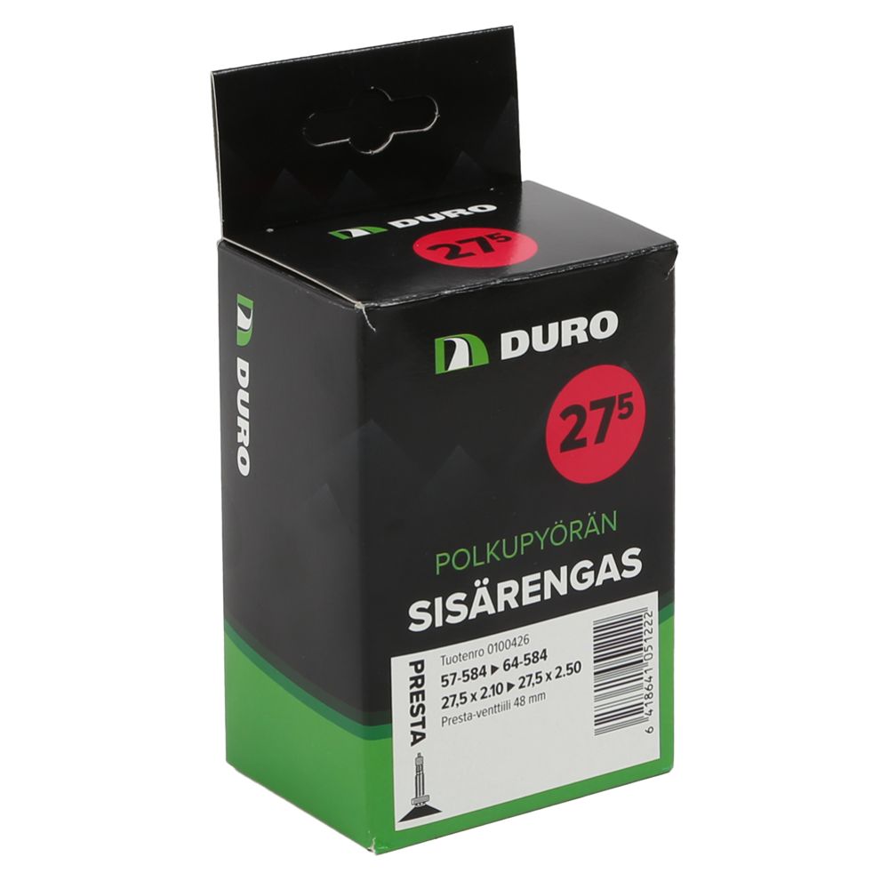 Duro 57-64/584 polkupyörän sisärengas Presta