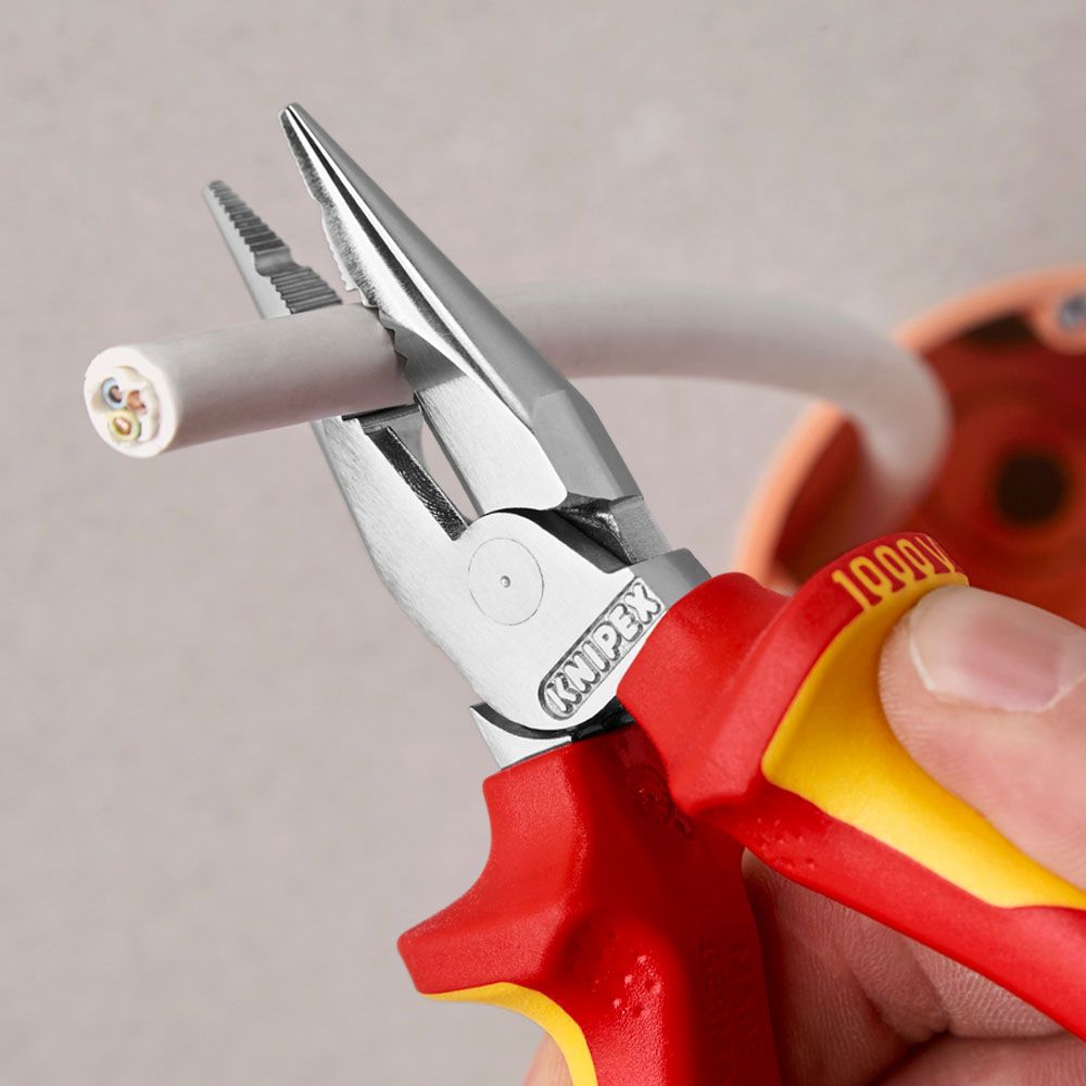 Knipex® 08 26 145 VDE yhdistelmäkärkipihdit 145 mm