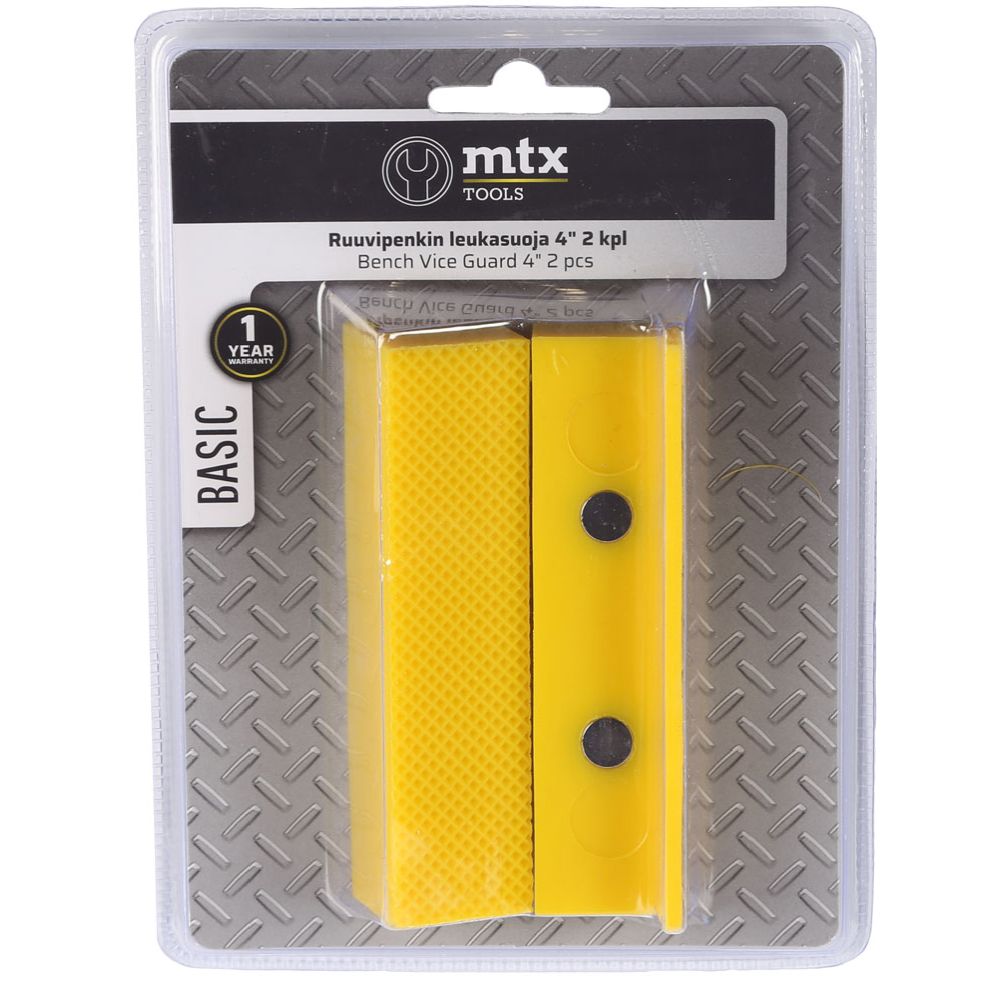 MTX Tools Basic skyddsbackar i plast för skruvstäd 4" 2 st.