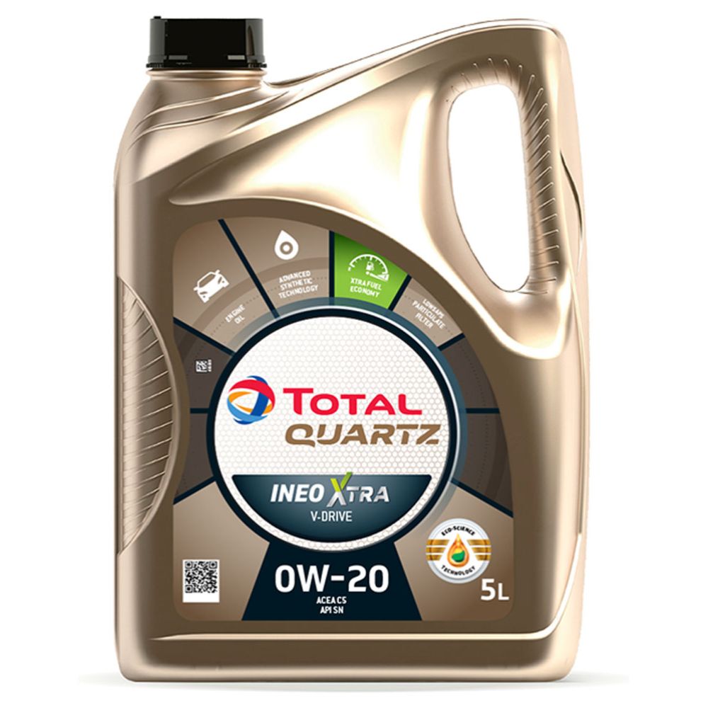 Total Quartz Ineo Xtra V-Drive 0W-20 5 l moottoriöljy