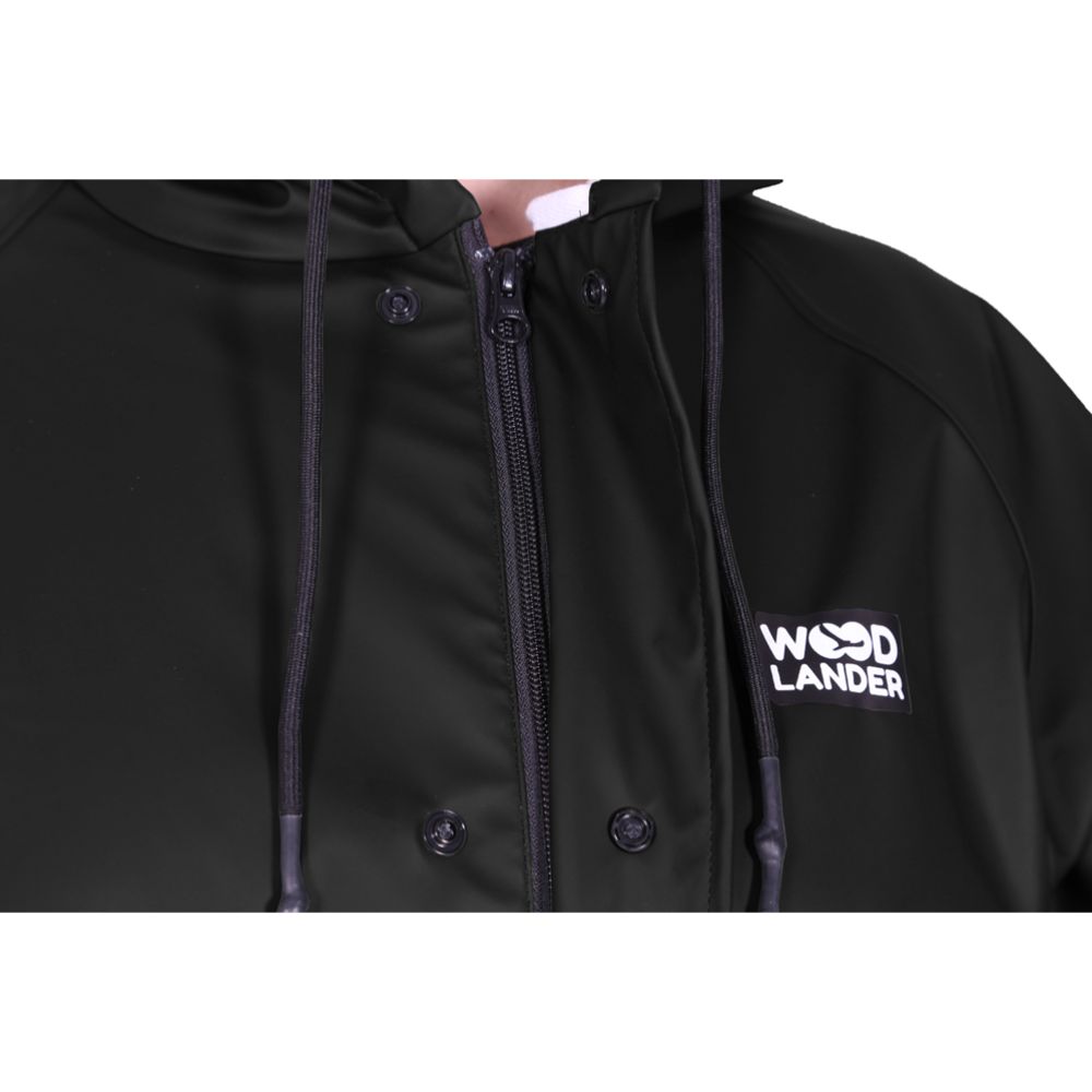 Woodlander Classic regnjacka svart