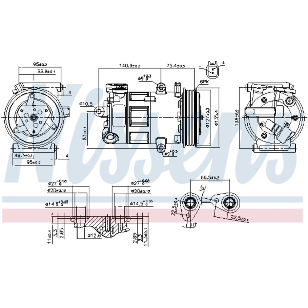 Ilmastointilaitteen kompressori 30-00201