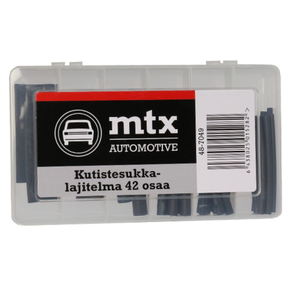 MTX Automotive krympslangssats självhäftande 42 delar