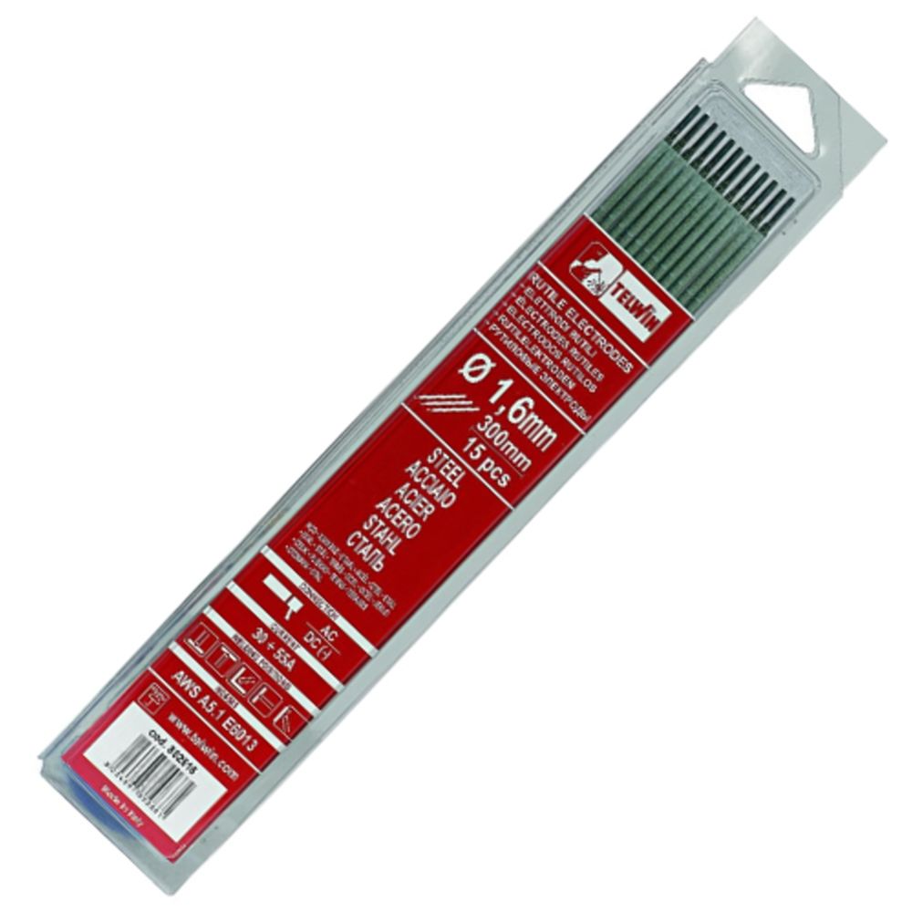 Telwin keevituselektrood rutiil teras Ø 1,6 mm 15 tk