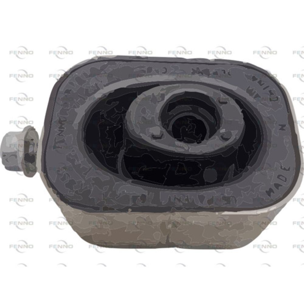 Pakoputkiston kumipalkki 14-50164