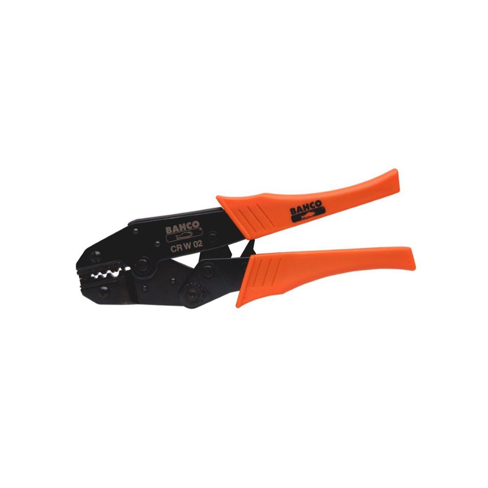 Bahco CR W 02 johtoliitinpihdit räikällä eristämättömät kaapelikengät 0.5-6.0 mm²