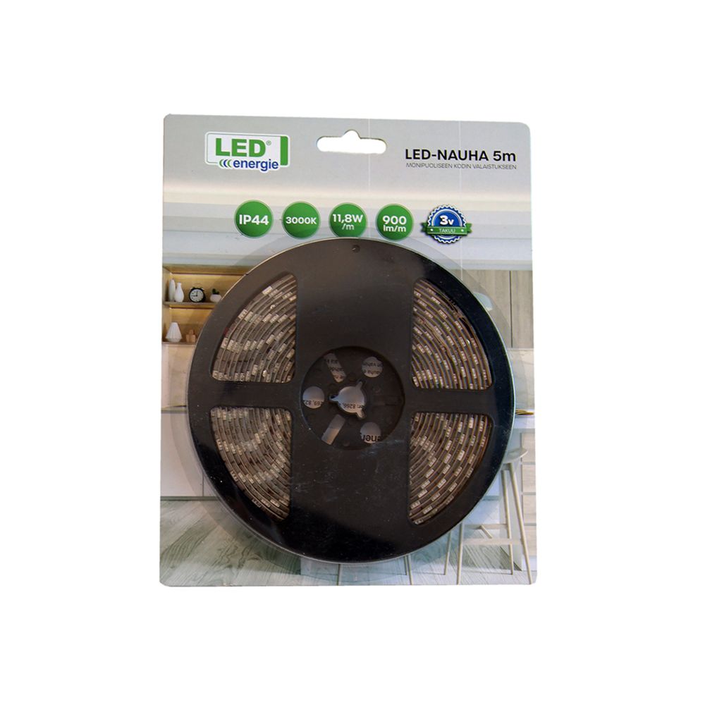 Led Energie 12V LED-riba 11,8 W/m 3000 K 5 m IP44
