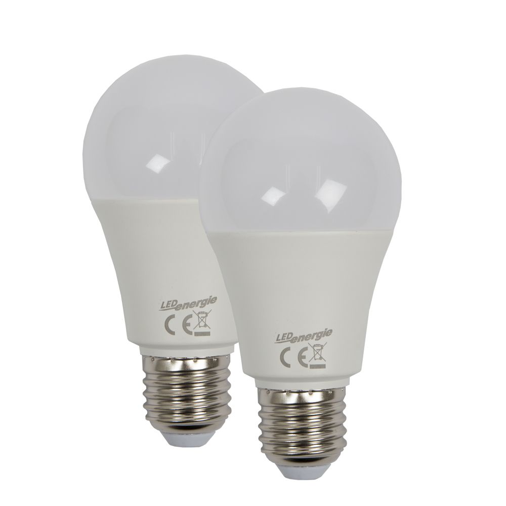 LED-frostlampa E27 10 W 4000 K 810 lm 2 st.