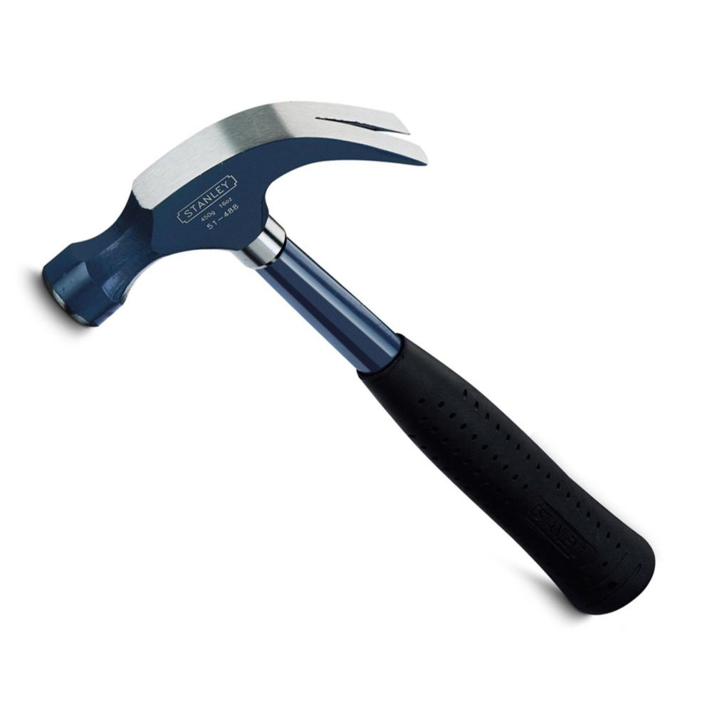 Stanley Blue Strike snickarhammar med stålhandtag 16 oz