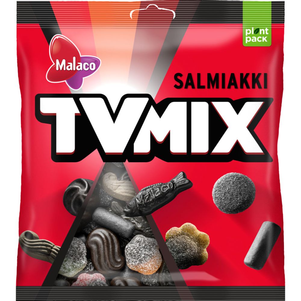Malaco TV Mix Salmiakki makeissekoitus 280 g