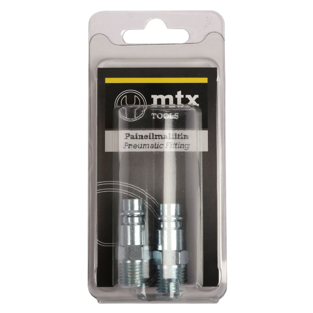 MTX Tools nippel 1/4’’ utvändig gänga 2 st.