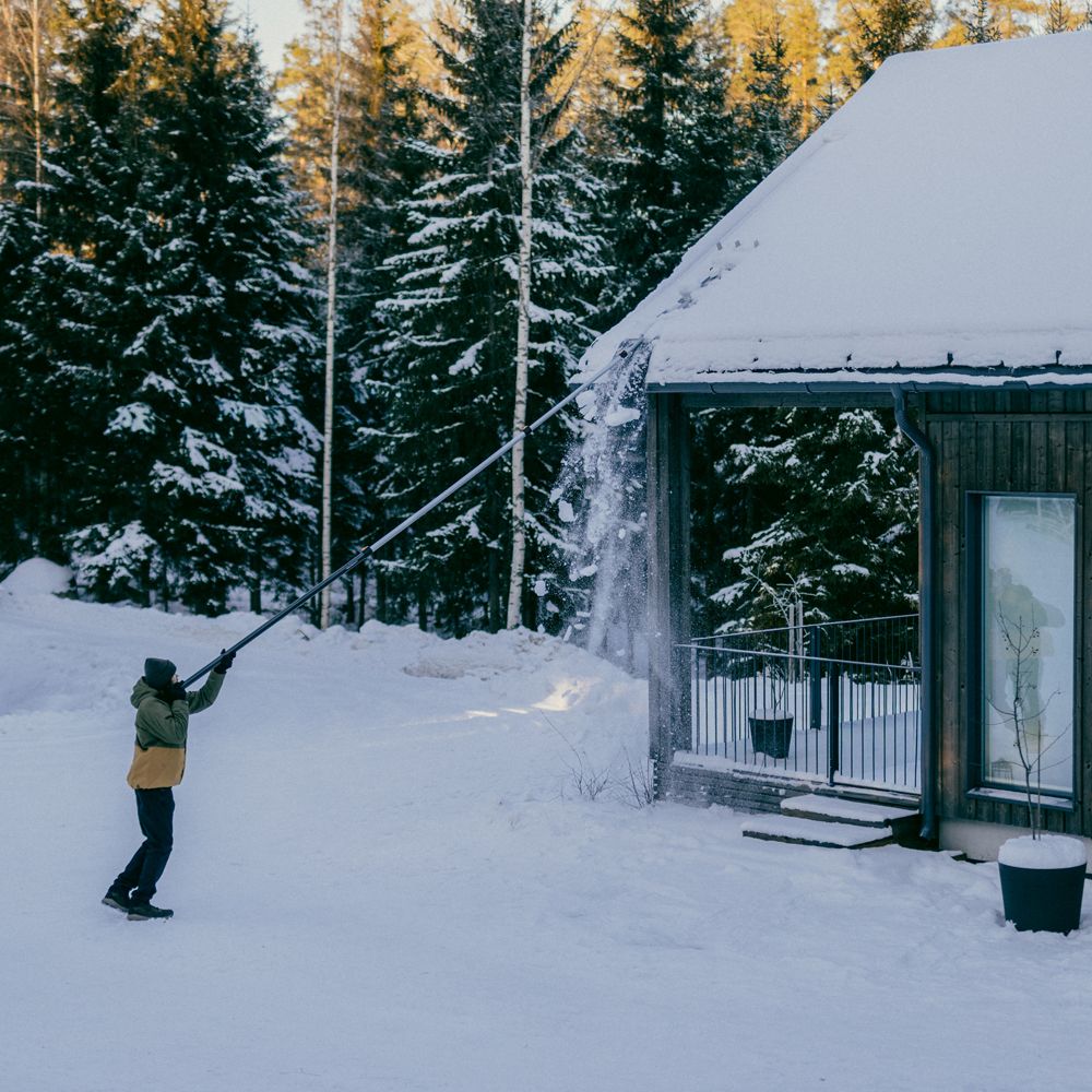 Fiskars OneClick lumenpudotin liukualustalla