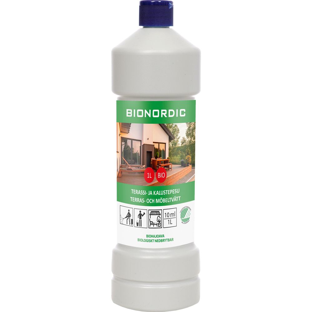 Bionordic terrass- och möbeltvätt 1 l