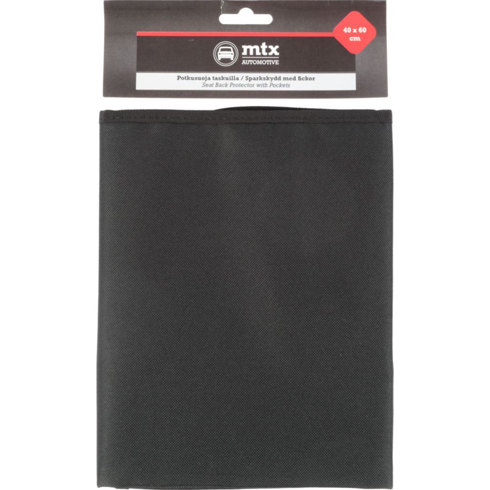 MTX Automotive sparkskydd med fickor svart 40 x 60 cm