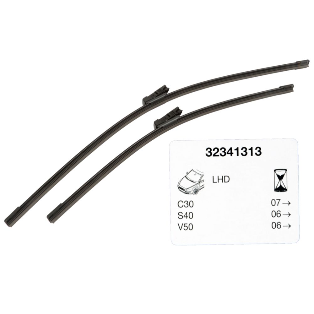 Kojameeste komplekt, Volvo C30/S40/V50, originaal