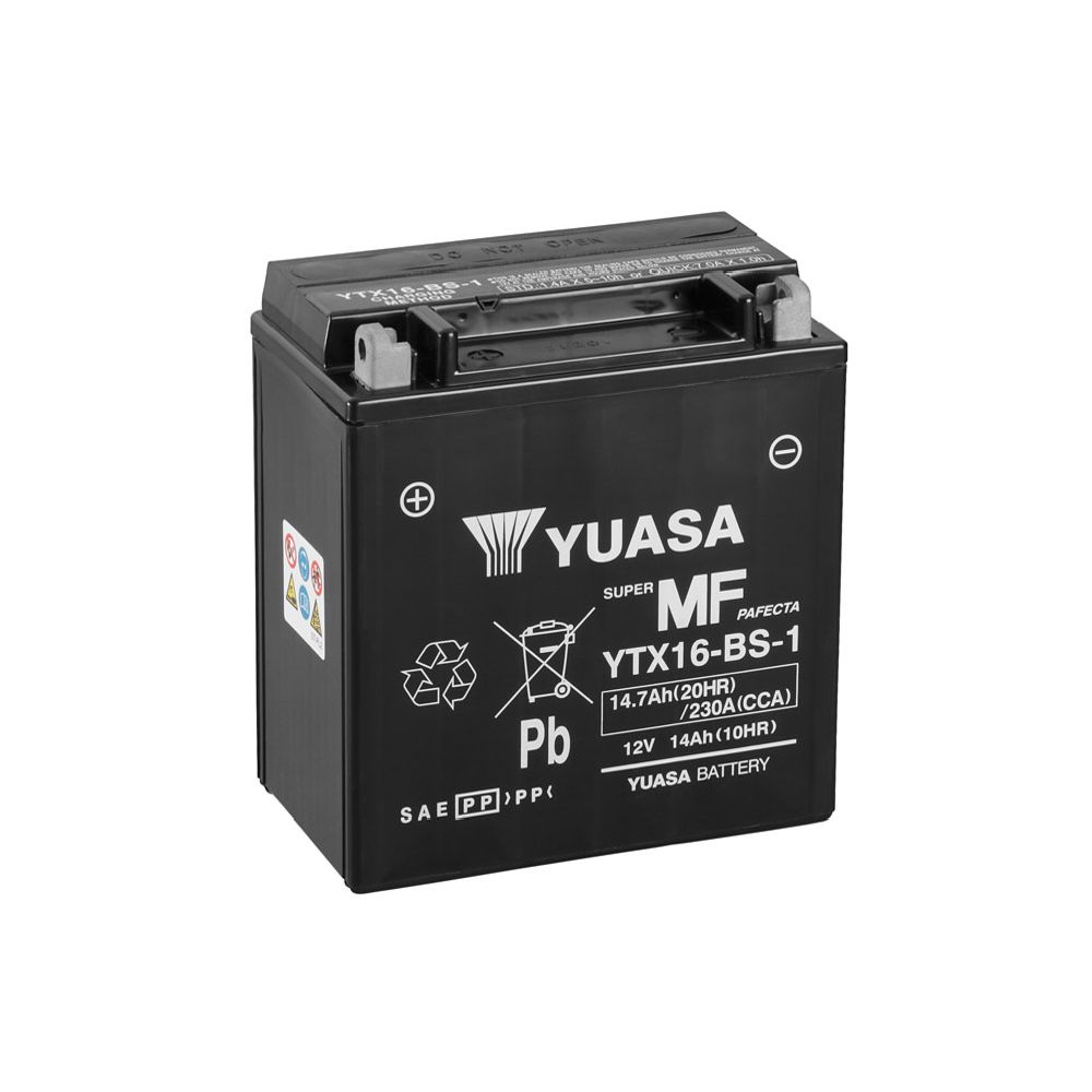 Yuasa MP-akku 12V 14Ah "YTX16-BS-1"