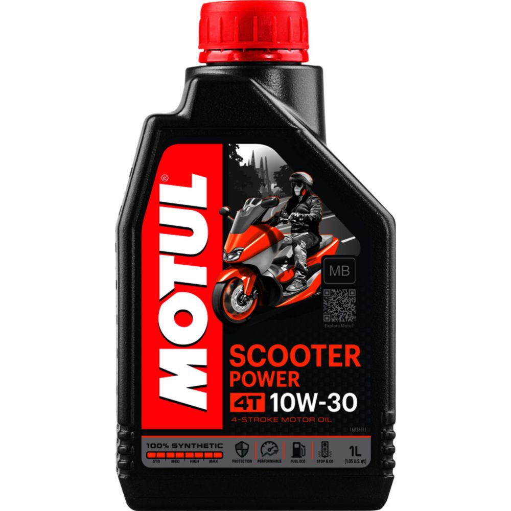 Motul Scooter Power 10W-30 MB 4T synteettinen 1L
