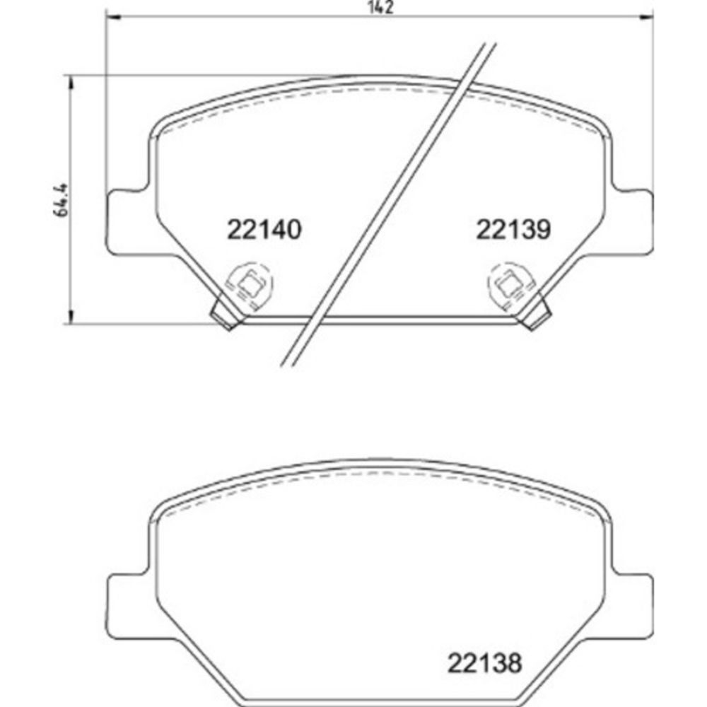 Piduriklotside komplekt 22-0472