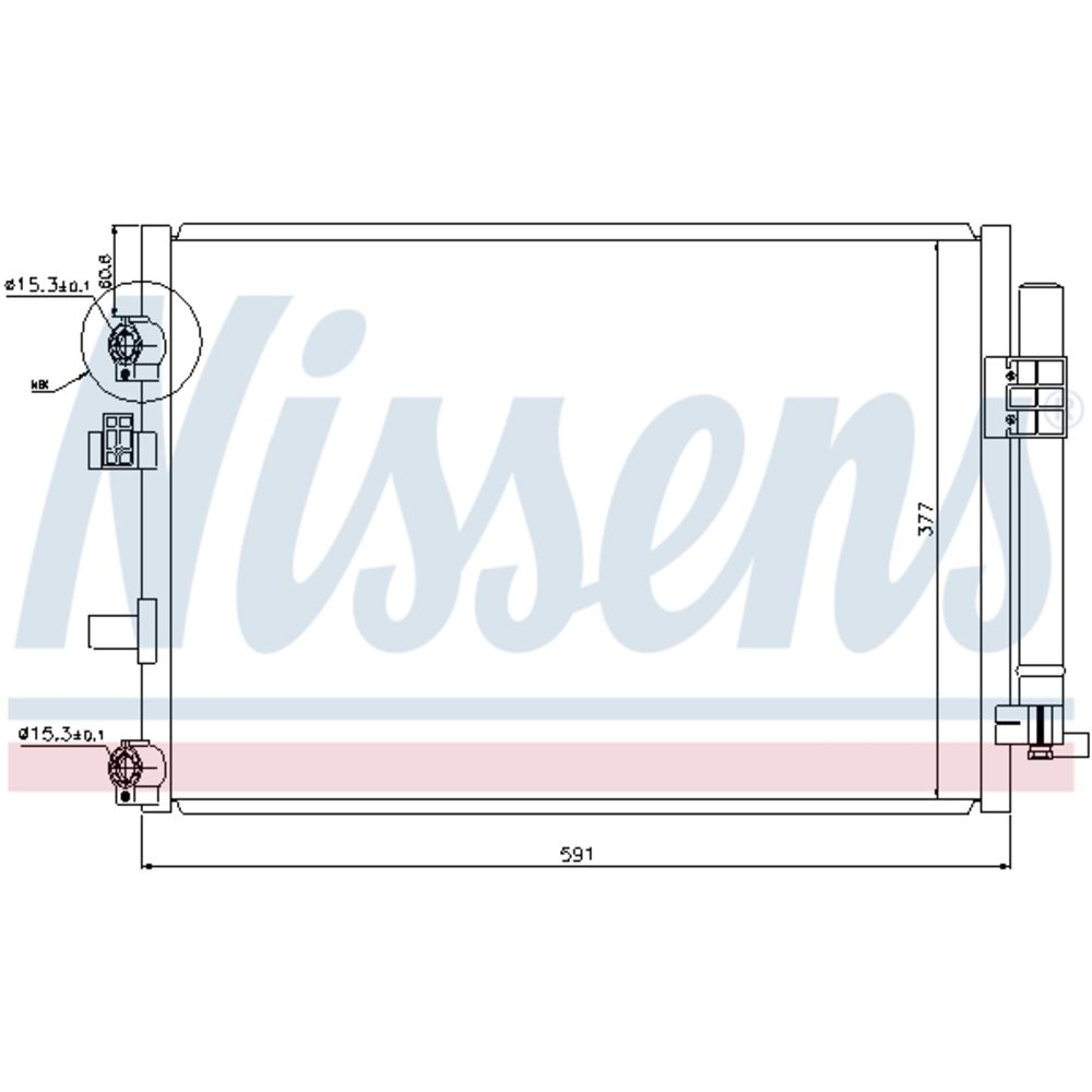 Kliimaseadme kondensaator 30-03955