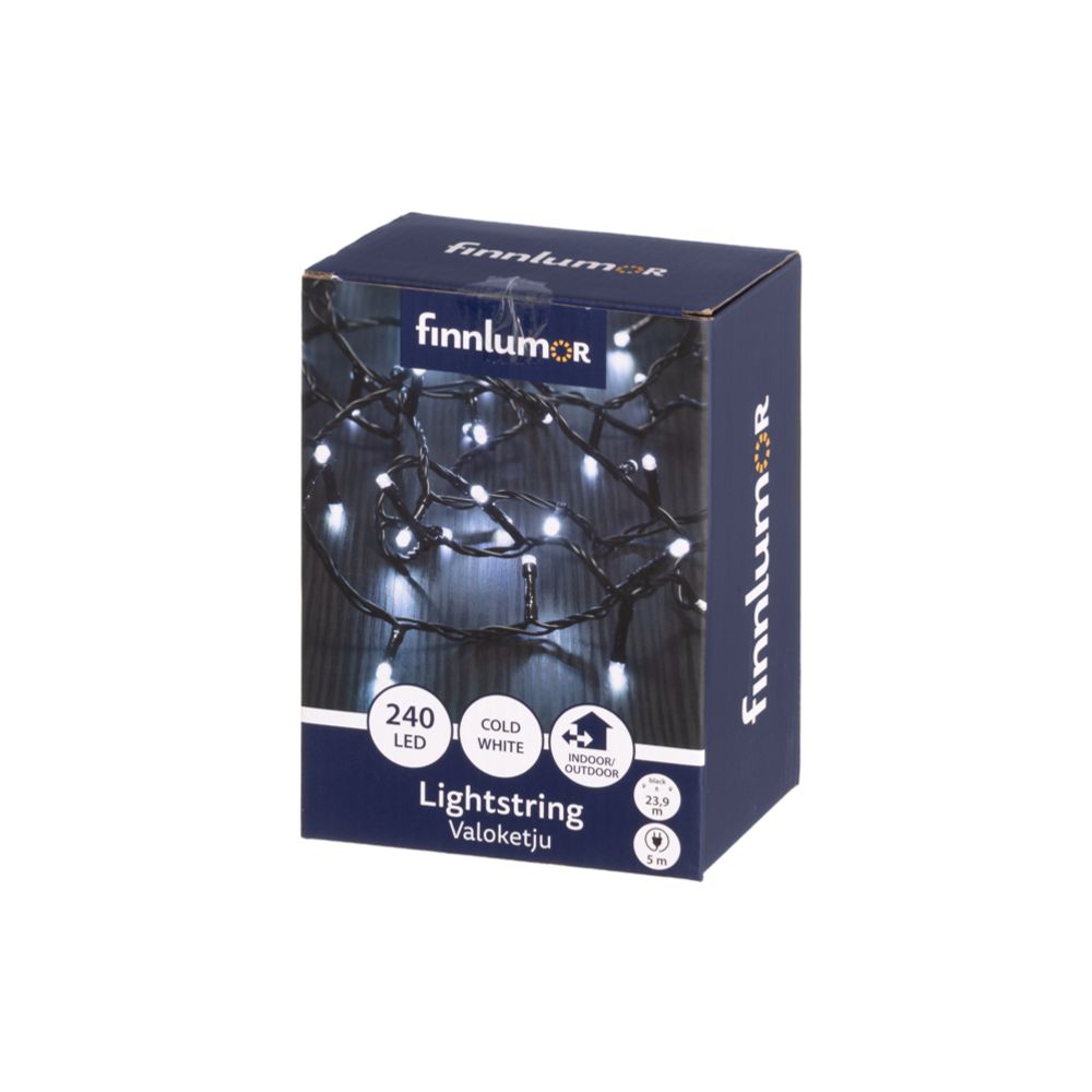Finnlumor 240-LED ulkovalosarja, kirkas valkoinen