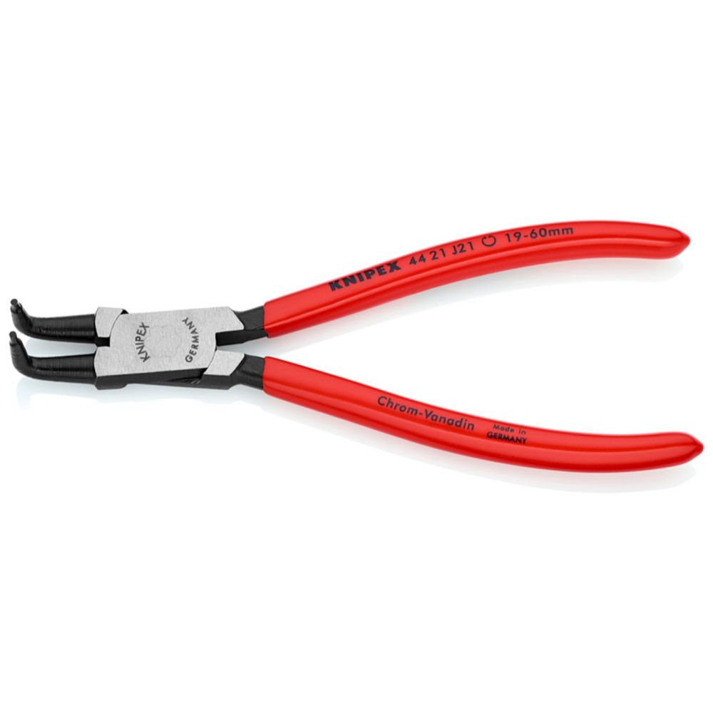 Knipex® 44 21 J21 lukkorengaspihdit taivutettu puristavat 19-60 mm 170 mm