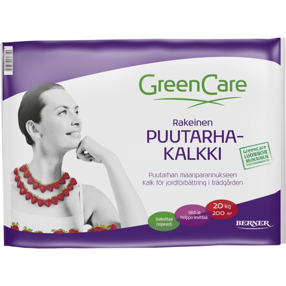 GreenCare Rakeinen puutarhakalkki 20 kg