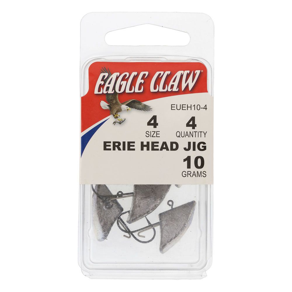 Eagle Claw Erie jigipea, 4 tk