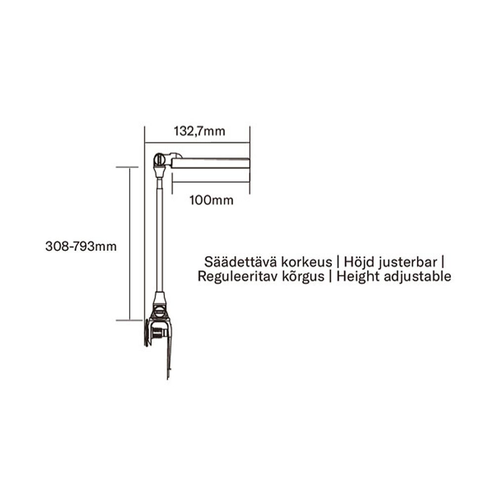 Airam Rose LED växtlampa 10 W 290 lm USB vit