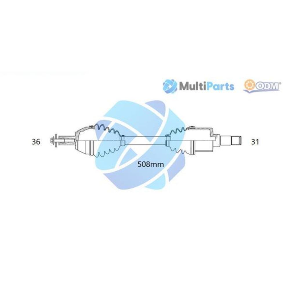 Drivaxel 17-05653
