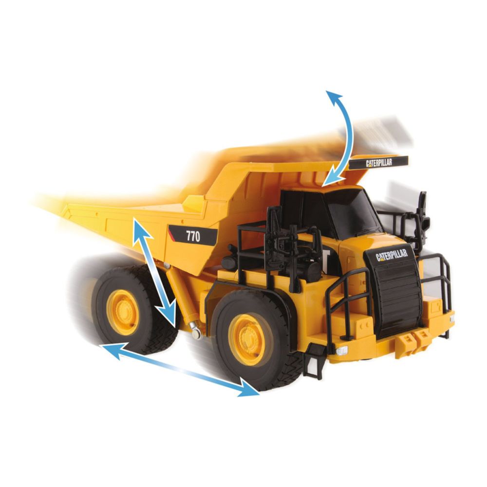 Carrera 1:35 RC CAT 770 Mining Truck radiostyrd tipptruck