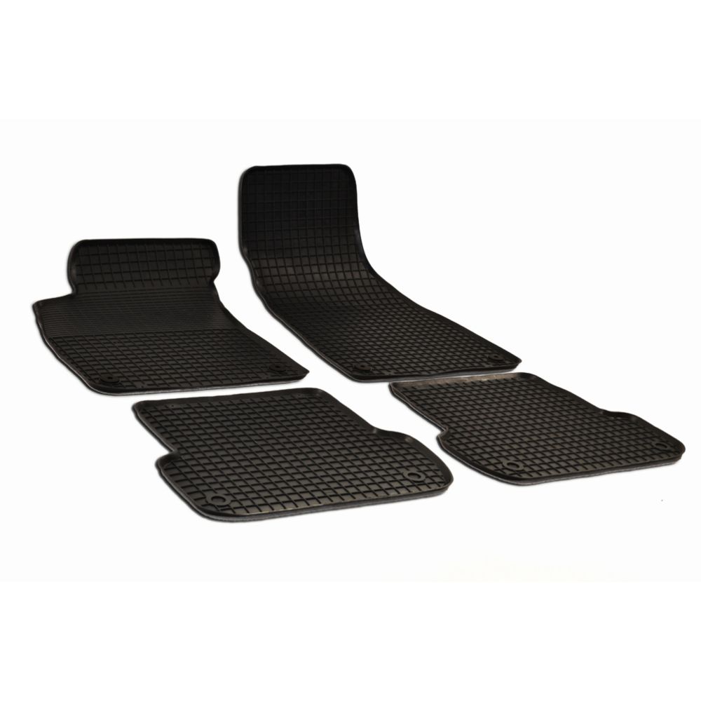 Gummimattsats Audi A4 (B6/B7) 2001–2005 svart