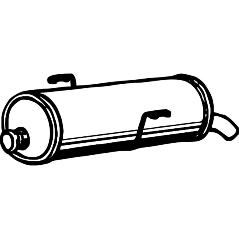 Takaäänenvaimentaja 14-4916