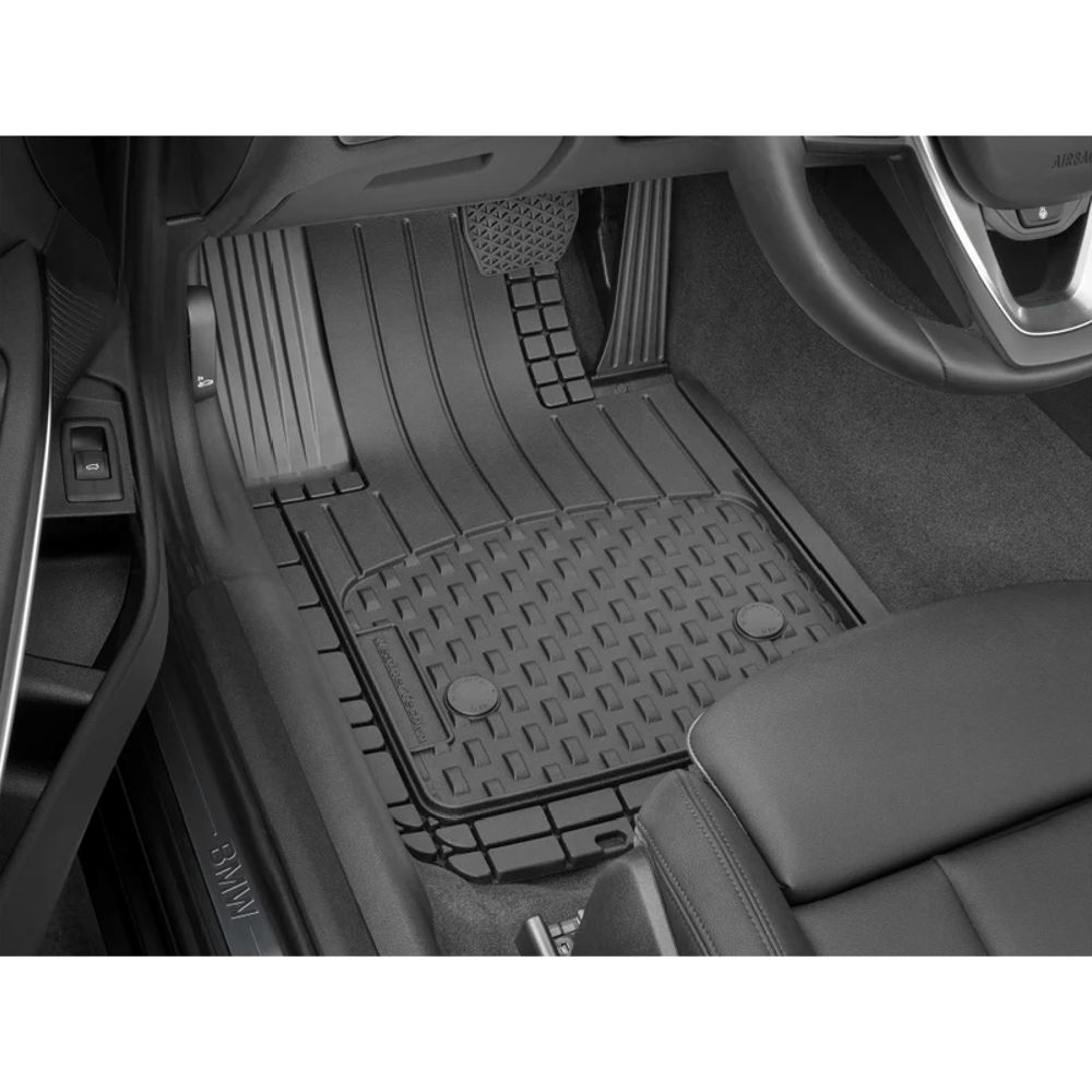 WeatherTech Trim-to-Fit Floor Mat 4-osainen auton mattosarja musta