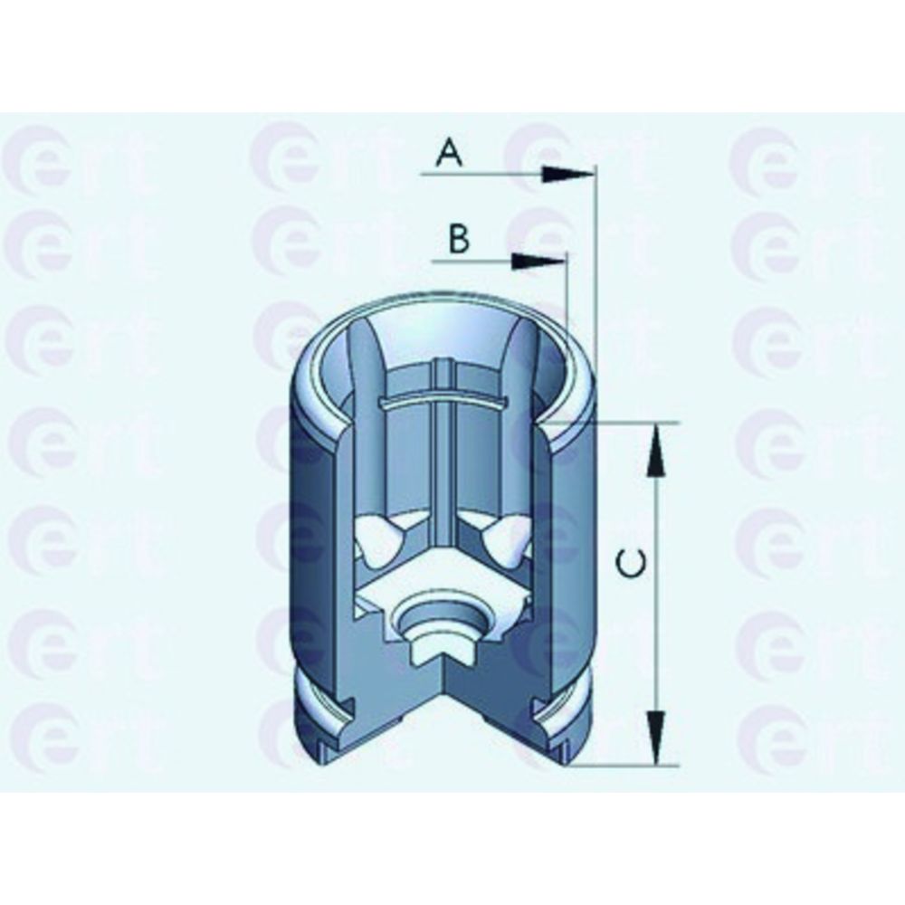 Jarrusatulan mäntä 22-8135