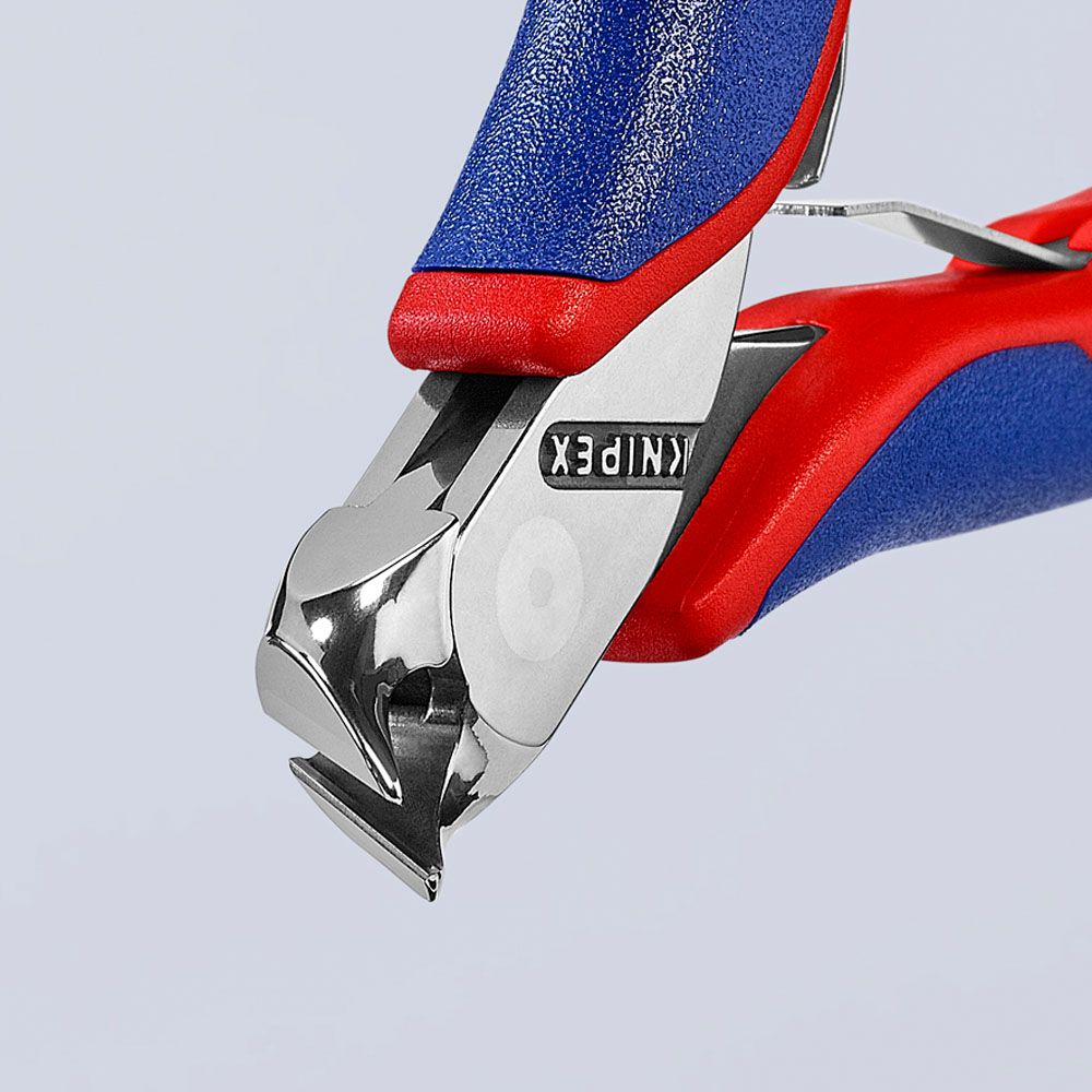 Knipex® 64 42 115 päätyleikkurit "elektroniikka" jousella 115 mm