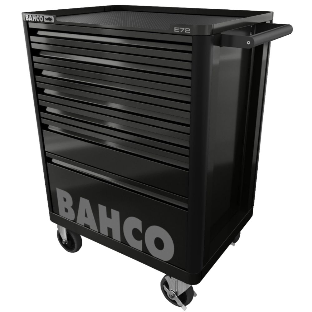 Bahco 1472K7BLACK E72 7 sahtliga tööriistakäru, must