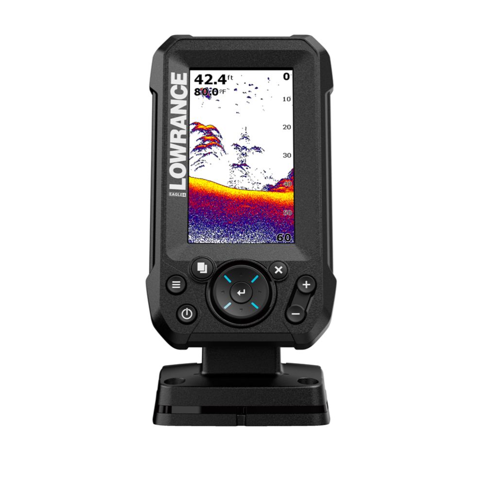 Lowrance Eagle 4X bullet kajalood