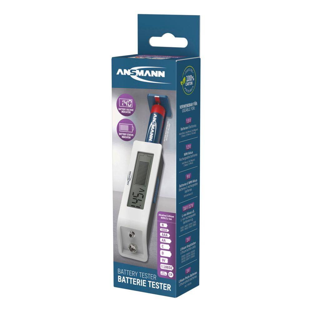Ansmann batteritestare