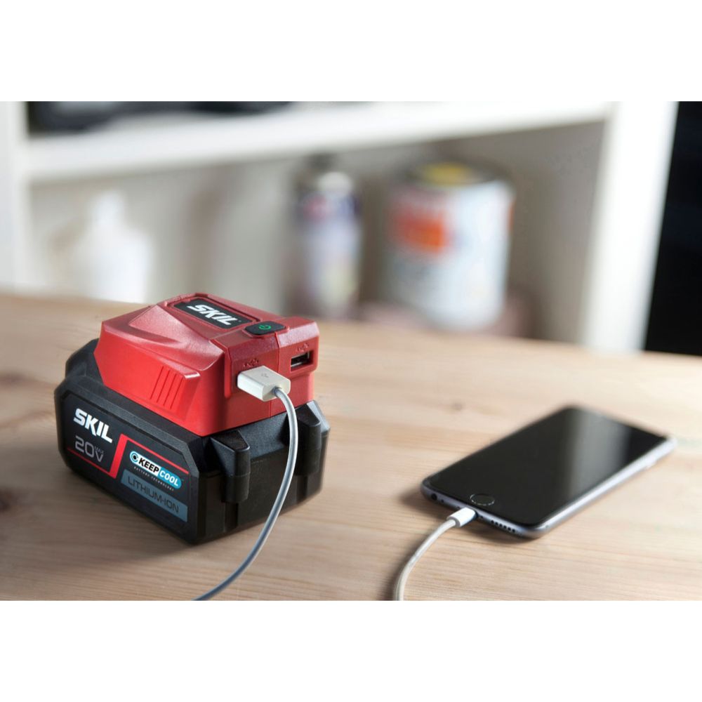 Skil 3152 CA USB latausasema 2 x 2,1 A 20 V